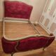 Lit corbeille style Louis XV grand taille