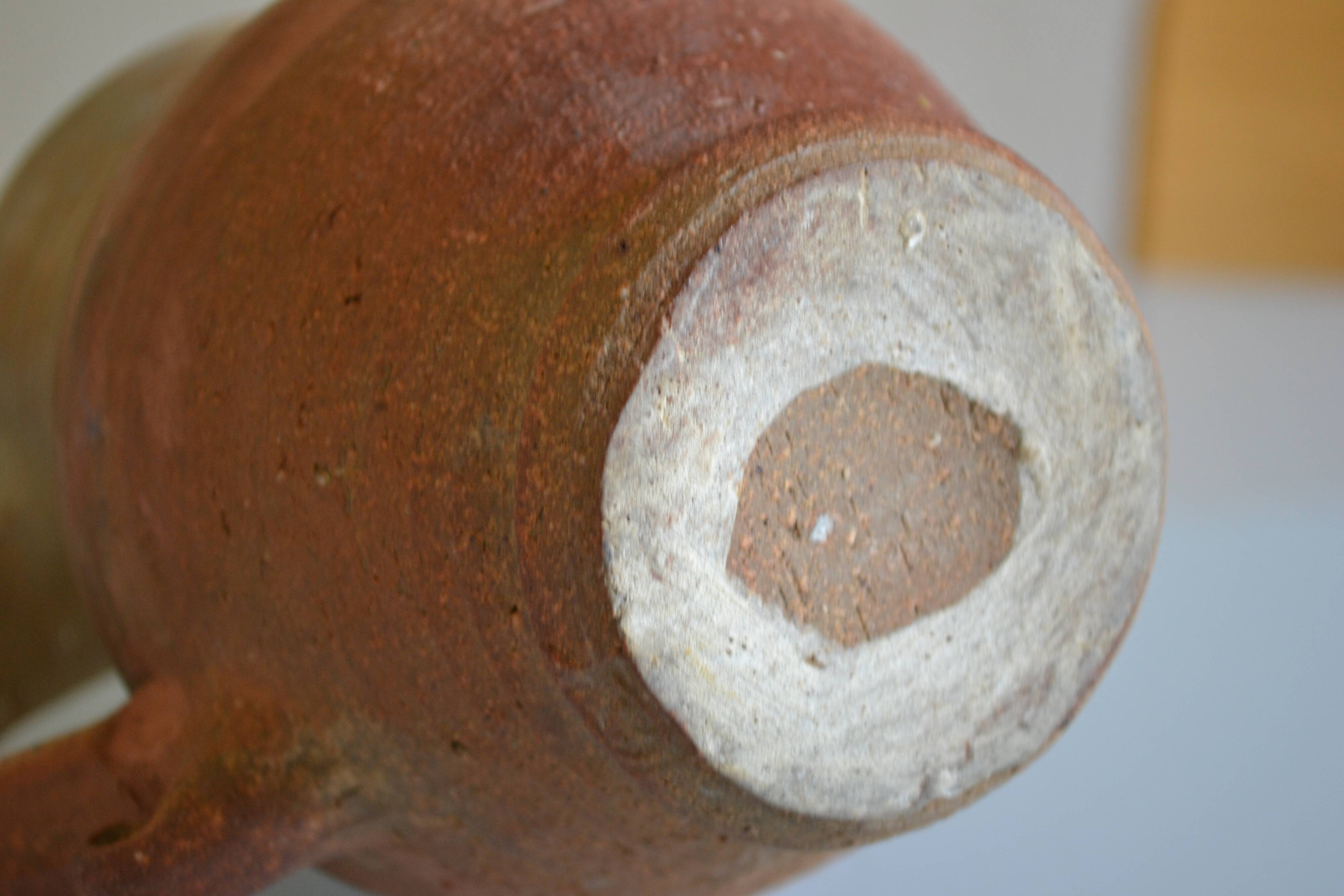 Old terracotta pitcher France