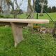 Paire de bancs vintage 3m