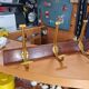 Vintage wall coat rack