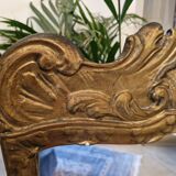 Miroir en bois doré