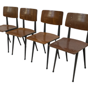 Vintage Marko Holland school chair minimalist 60