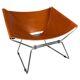 Pierre Paulin AP-14 cognac leather armchair for A. Polak, 1955
