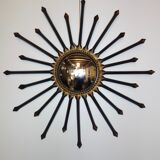 Chaty Vallauris 1950s witch mirror 66cm