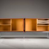Diamond Point mahogany sideboard by Antoine Philippon & Jacqueline Lecoq for Behr, 1964