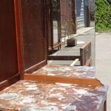 Meuble d'entrée 3 en 1, penderie, commode et coiffeuse