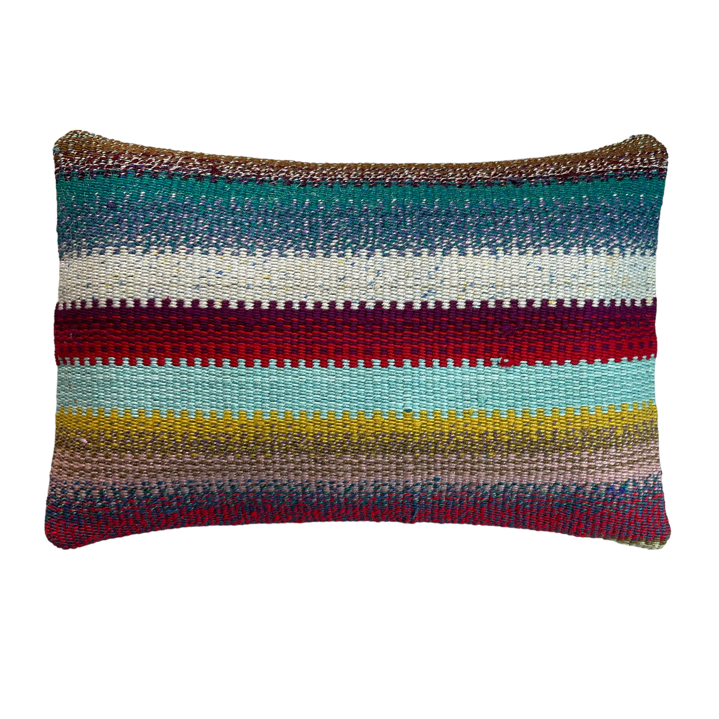 Vintage turkish handmade cushion cover , 30 x 50 cm