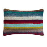 Vintage turkish handmade cushion cover , 30 x 50 cm