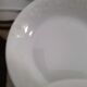 Ensemble de 6 assiettes creuses blanches  Limoges