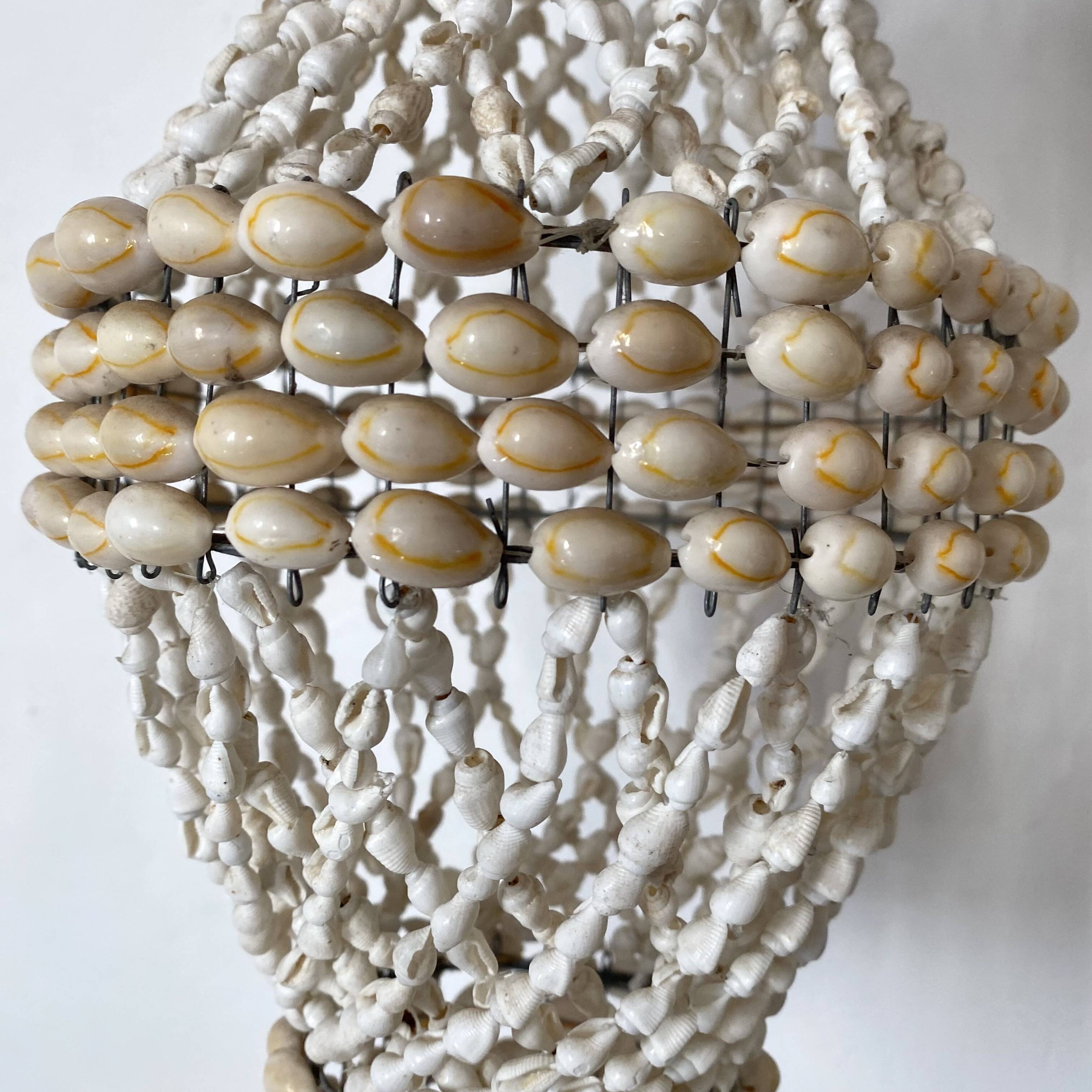1960s-70s Seashell Pendant Light