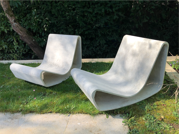Loop armchair by Willy Ghul