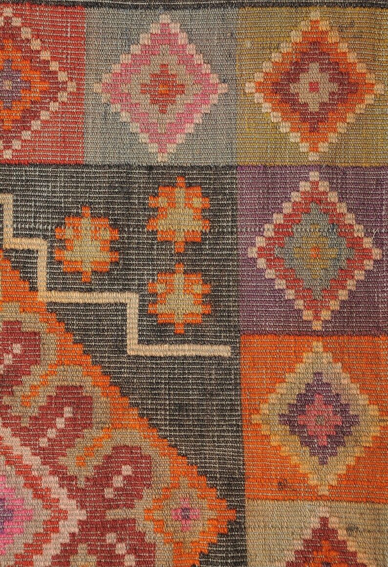Tapis roumain en laine 200x156cm