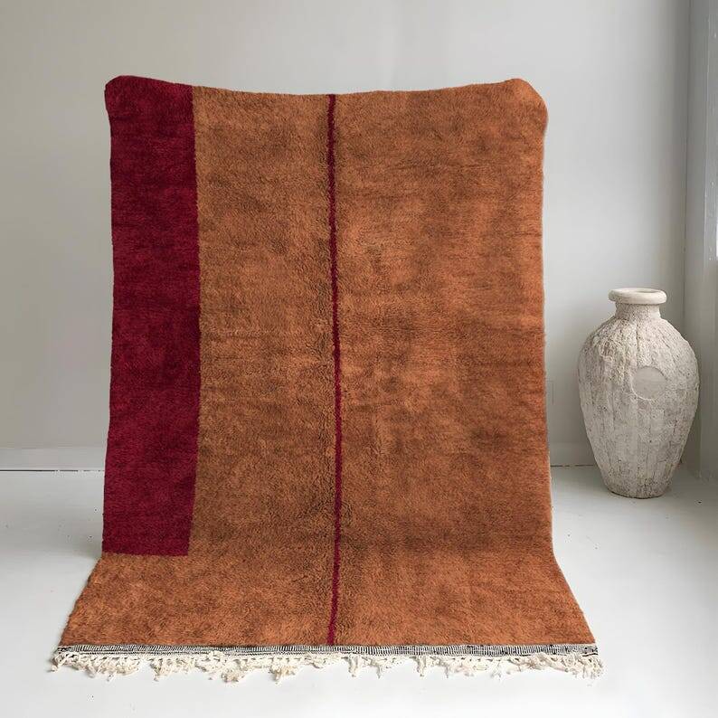 Traditional handmade Beni Ouarine rug 250cmx150cm