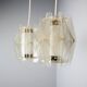 Vintage "spiderweb" chandelier, Czechoslovakia, 1960s