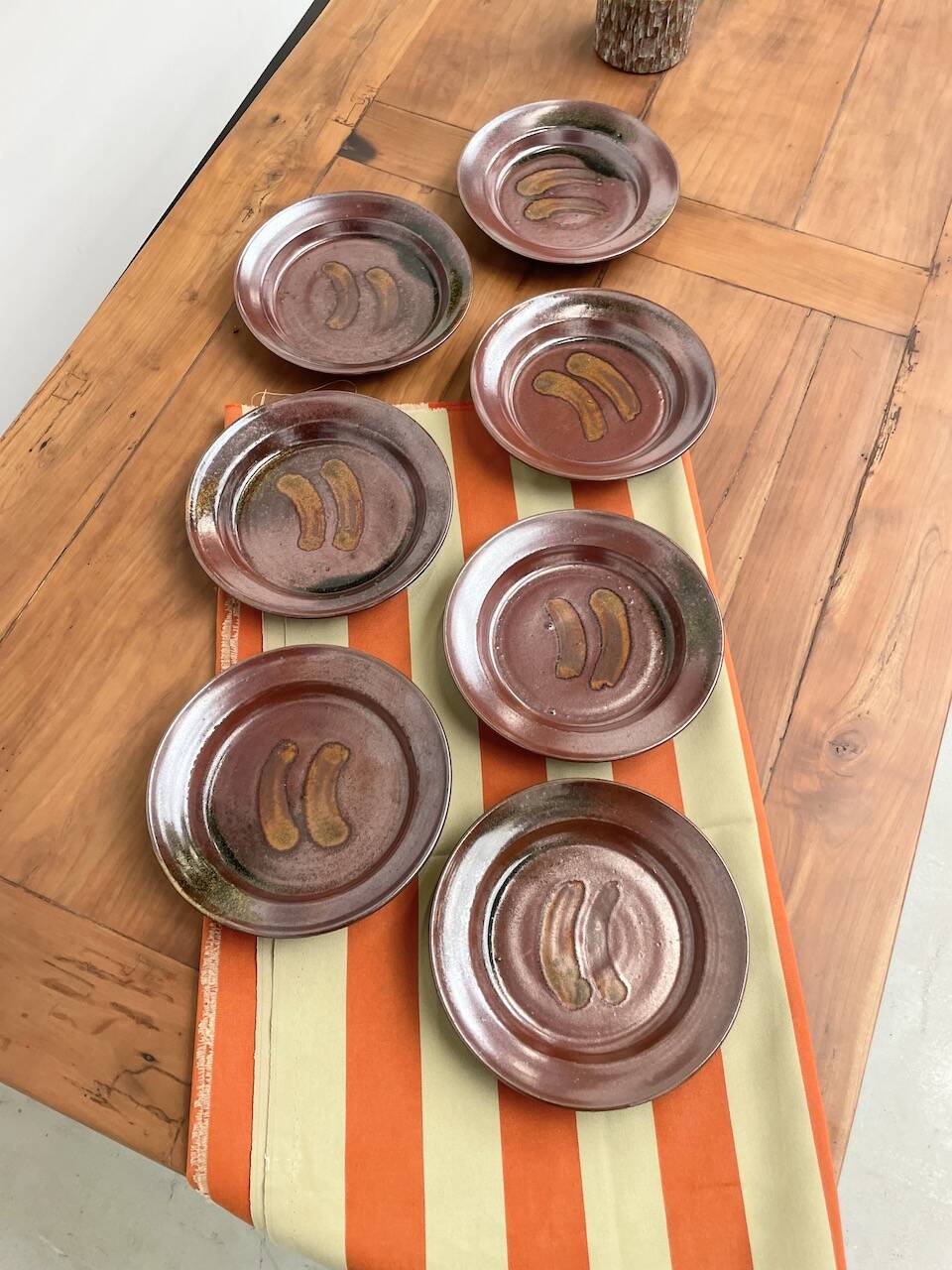 60s plates “wild herbs”