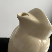 Ivory ceramic jug "La Sté Uzienne"
