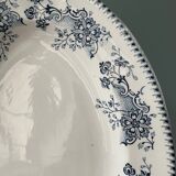 Oval dish 1900 “Réaumur” earthenware from Lunéville