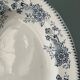 Plat ovale 1900 « Réaumur » faïence de Lunéville
