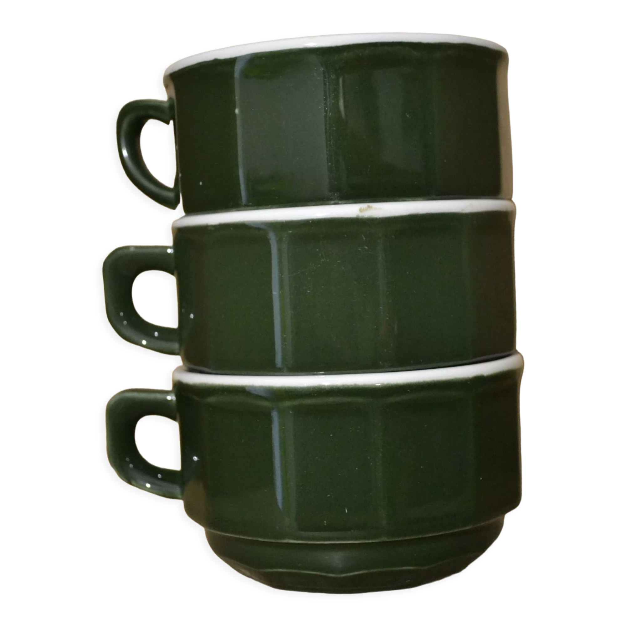 Set of 3 cups bistrot