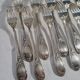 12 SOH Silver Metal Table Forks