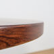 Mid-century round rosewood extendable dining table, Denmark, 1960s