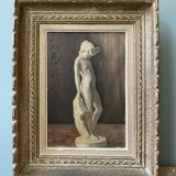 Old painting: study by Martin de Waelhem of 1921