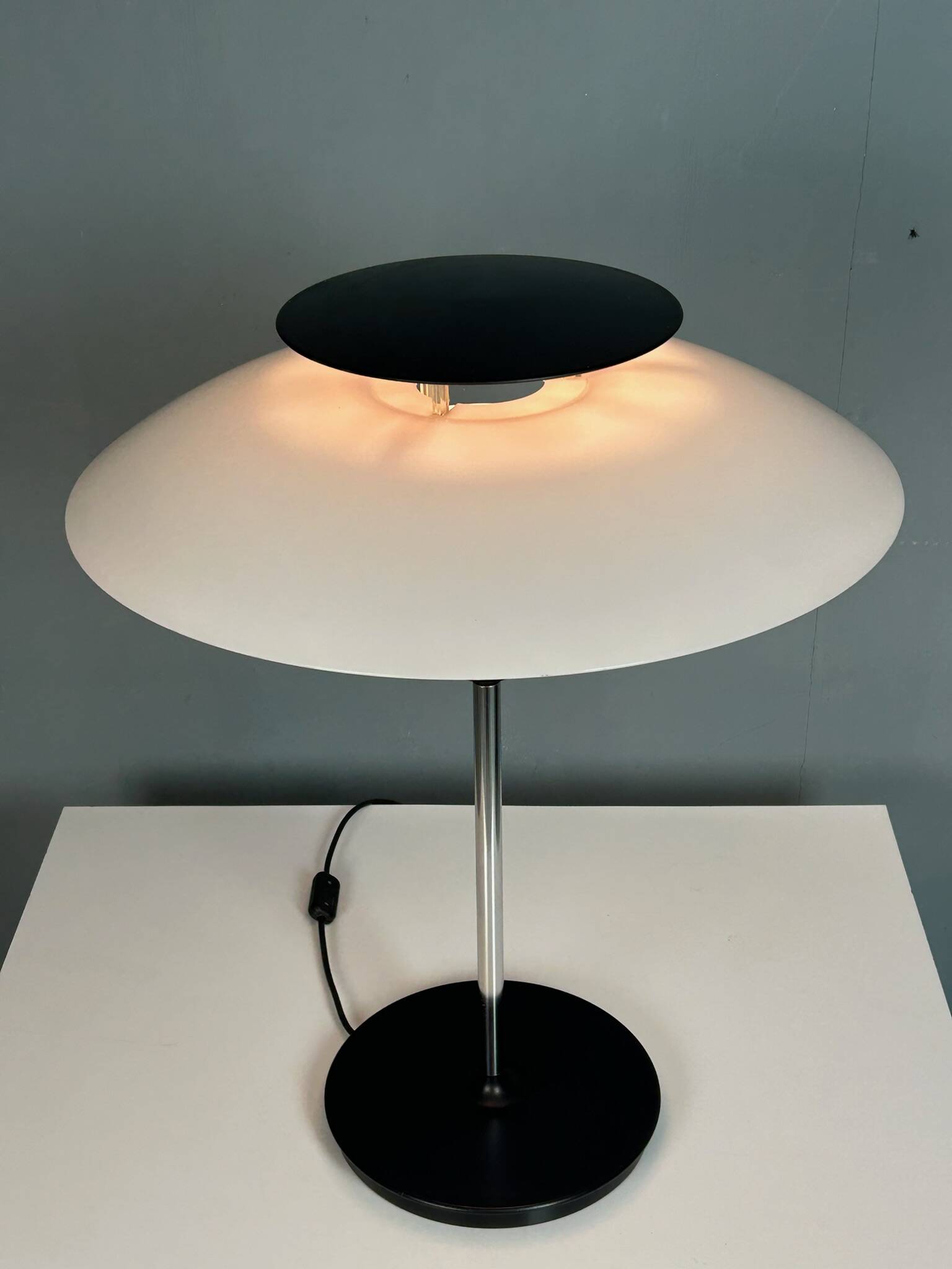 Lampe de table PH-80 pour Poul Henningsen par Louis Poulsen, 1970