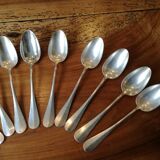 Serving of 12 silver spoons