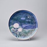 Plat rond par Robert et Jean Cloutier, circa 1960
