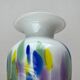 Postmodern glass vase by Hans Jürgen Richartz for the Richartz art collection, 1980s.