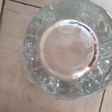 Large Crystal Vase Signed Bayel