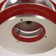Vintage aluminum pendant lamp, Lakro Amstelveen, 1960s