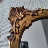 Louis XVI style gilded mirror