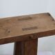 Wooden bench