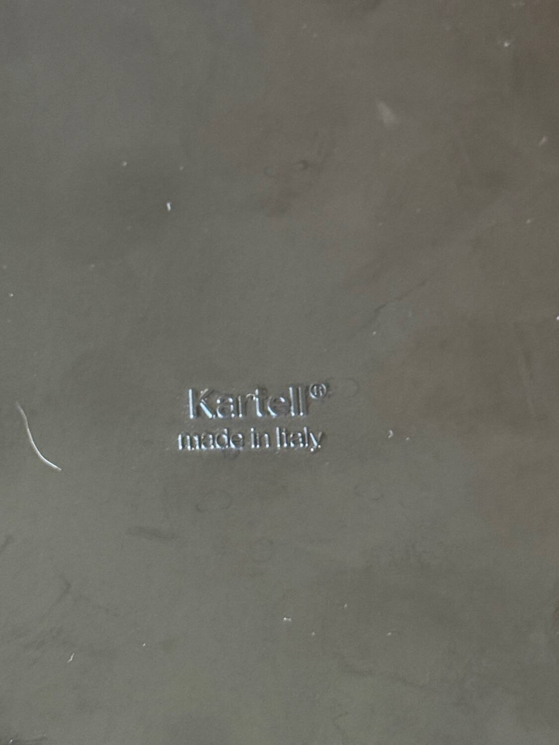Kartell ashtray made in Italy
