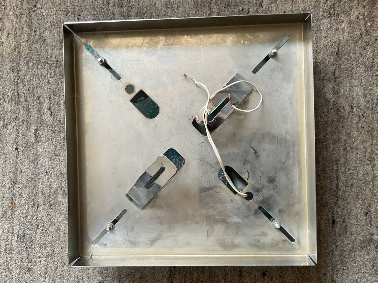 Applique Murano Mazzega en pâte de verre années 70