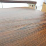 Mid-century rosewood and leather mimiset by Brabantia, The Netherlands 1950