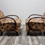 Armchairs by Jindřich Halabala, Set of 2