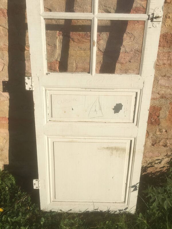 Porte cellier, cuisine en pin
