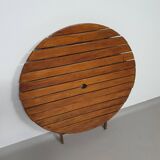 Ensemble de jardin Ico Parisi par Reguitti chaises / table