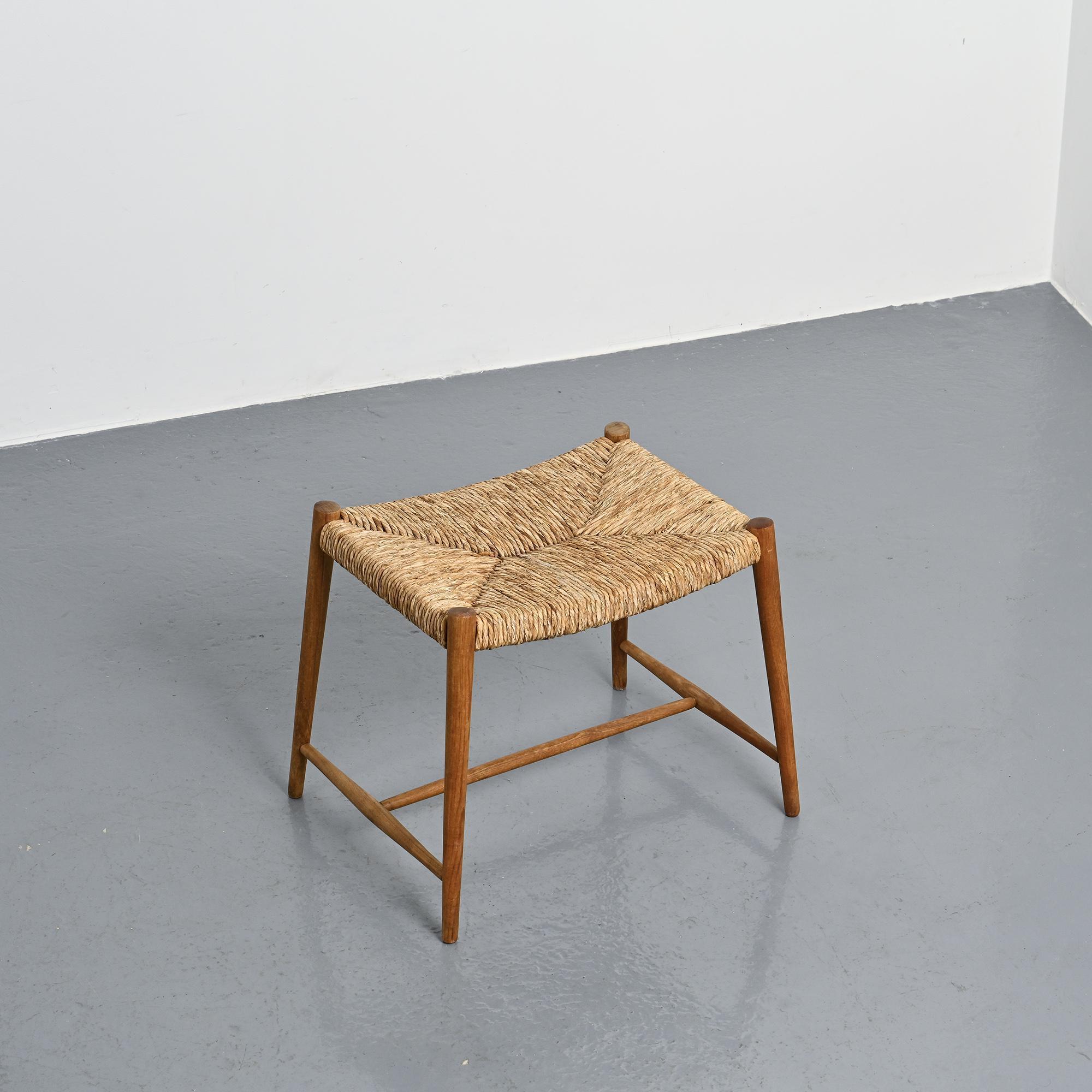 Tabouret par Sigune Daläge pour Meisterkreis Hannover, 1958