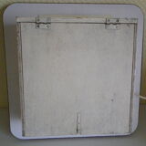 Electric wall clock in formica - 1950s