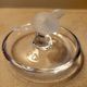 Baguier coupelle en cristal Lalique