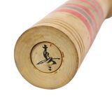 Large Kokeshi Doll XL Size Hand Painted Wood Japan Showa 48cm