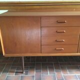 Scandinavian sideboard in teak design