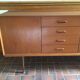 Scandinavian sideboard in teak design