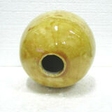 Homemade ceramic "ball" vase