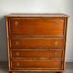 1970s wooden and bamboo sideboard bar cabinet