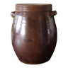 Varnished grease pot