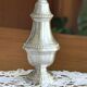 Silver-plated table salt cellar model Pearls